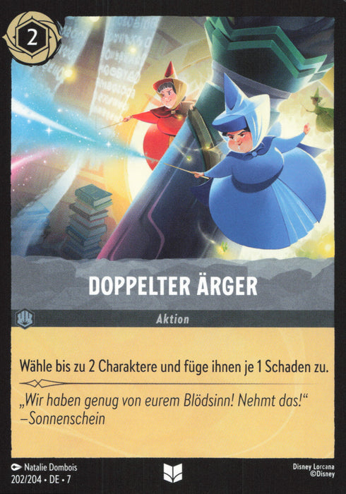 Doppelter Ärger 7ARI-202 Uncommon Deutsch