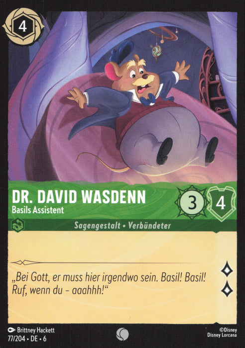 Dr. David Wasdenn - Basils Assistent 6AZS-077 Common Deutsch