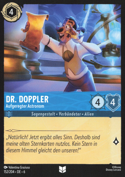 Dr. Doppler - Aufgeregter Astronom 6AZS-152 Uncommon Deutsch