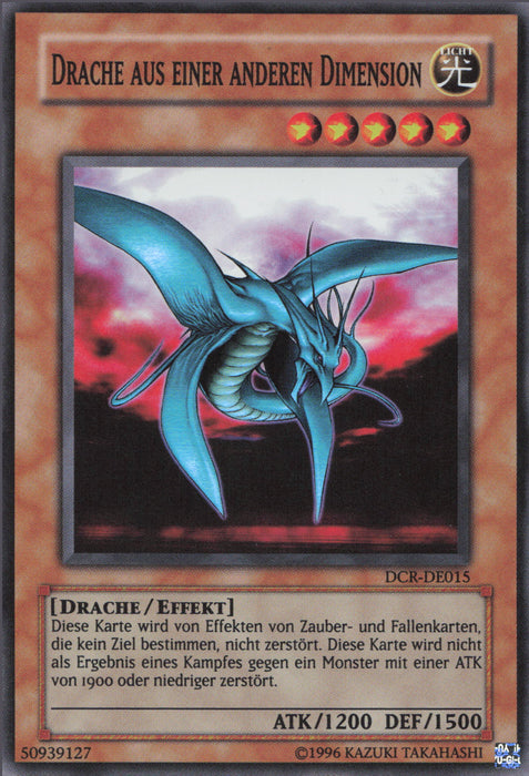 Drache aus einer anderen Dimension (V.2) DCR-DEEN015 Super Rare Deutsch