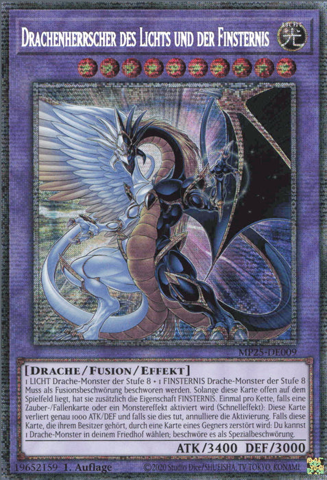 Drachenherrscher des Lichts und der Finsternis MP25-DE009 Starlight Rare Deutsch