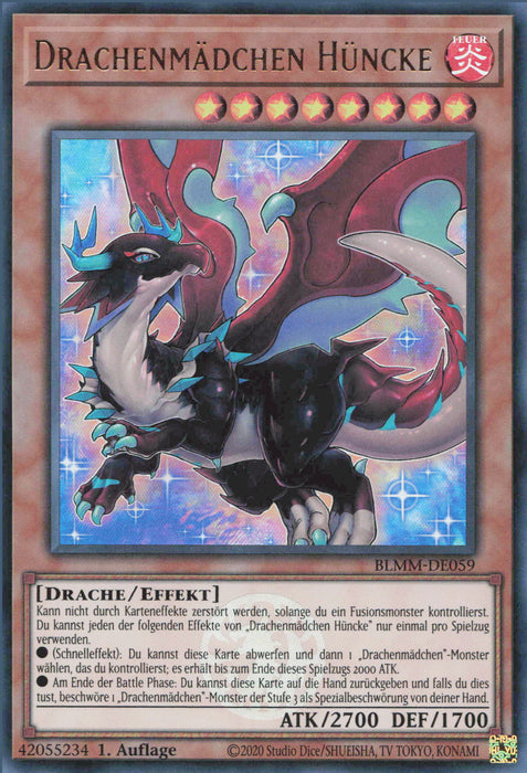 Drachenmädchen Hüncke BLMM-DE059 Ultra Rare Deutsch