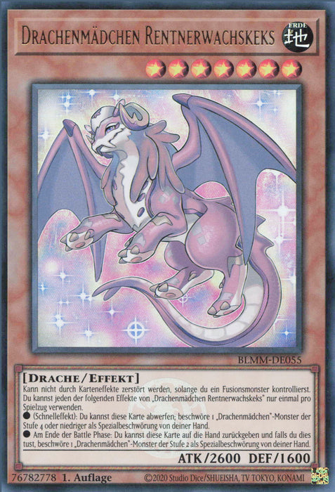 Drachenmädchen Rentnerwachskeks BLMM-DE055 Ultra Rare Deutsch