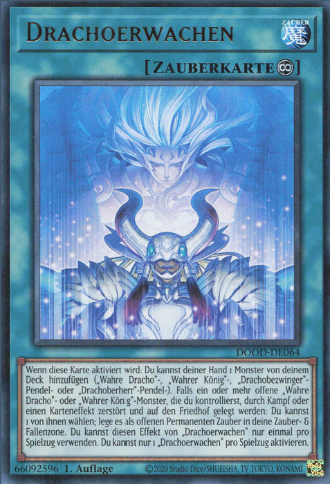 Drachoerwachen (V.1) DOOD-DE064 Ultra Rare Deutsch