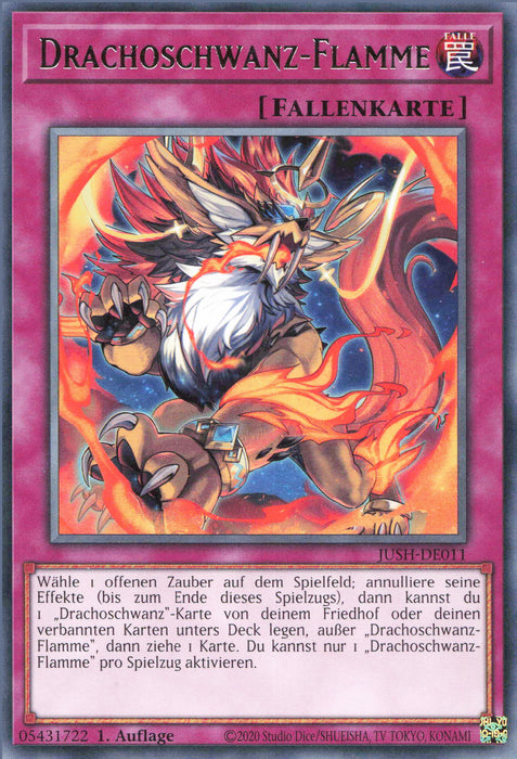 Drachoschwanz-Flamme JUSH-DE011 Rare Deutsch