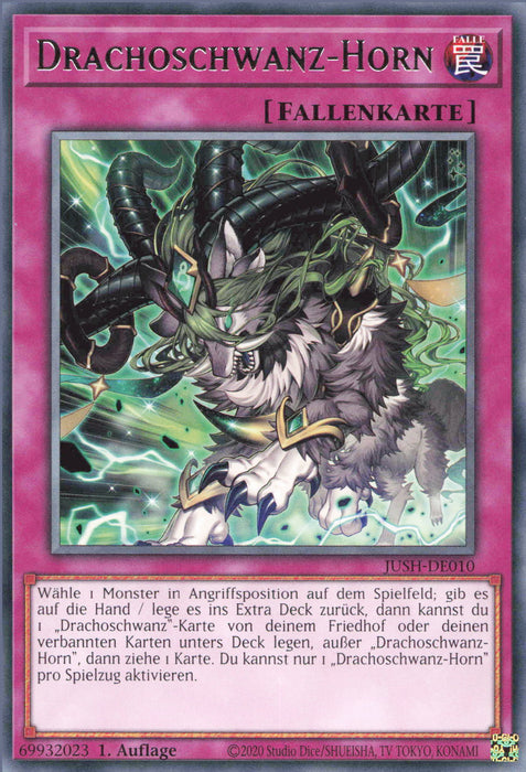 Drachoschwanz-Horn JUSH-DE010 Rare Deutsch