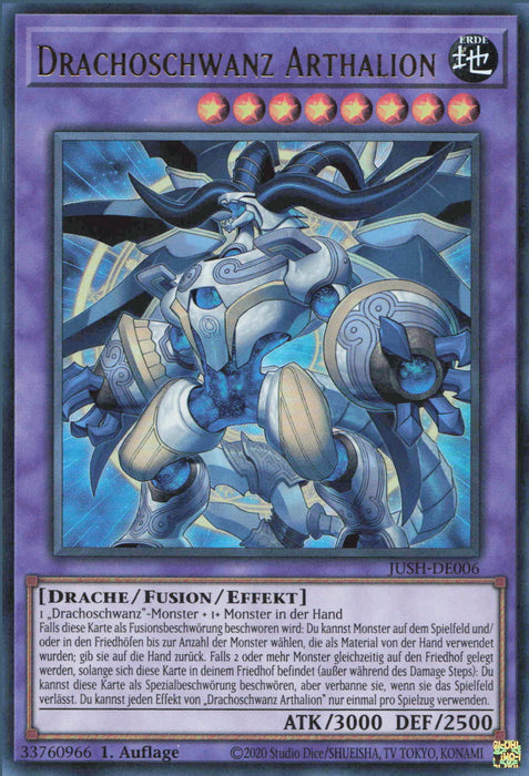 Drachoschwanz Arthalion JUSH-DE006 Ultra Rare Deutsch