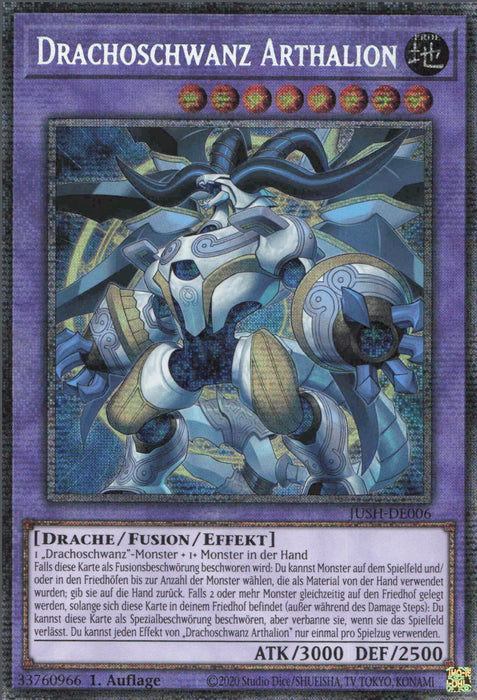 Drachoschwanz Arthalion (V.3) JUSH-DE006 Starlight Rare Deutsch