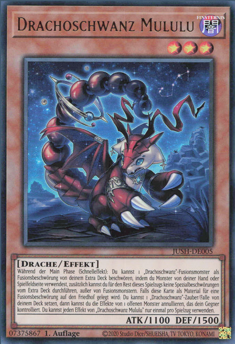 Drachoschwanz Mululu JUSH-DE005 Ultra Rare Deutsch