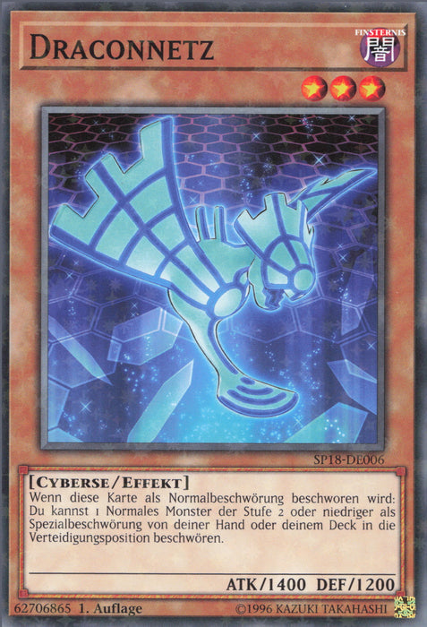 Draconnetz (V.2) SP18-DE006 Starfoil Rare Deutsch