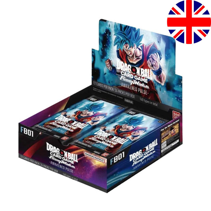 Dragon Ball Fusion World FB01 Awakened Pulse Display Englisch
