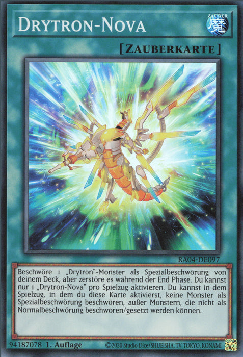Drytron-Nova (V.1) RA04-DE097 Super Rare Deutsch