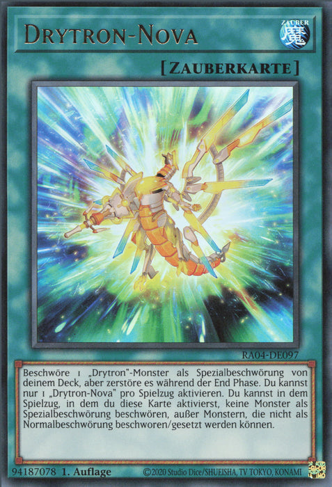 Drytron-Nova (V.2) RA04-DE097 Ultra Rare Deutsch