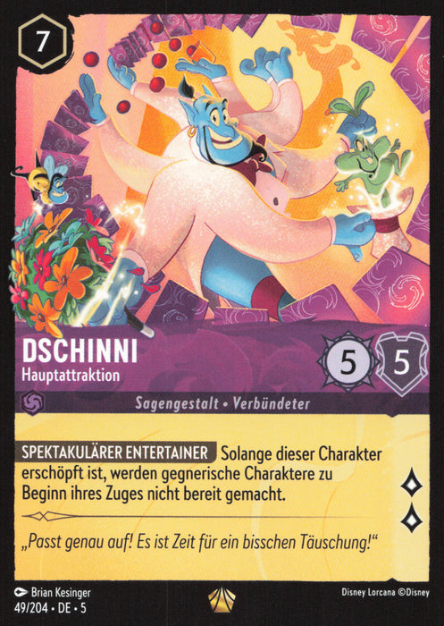 Dschinni - Hauptattraktion 5SSK-49 Legendary Deutsch