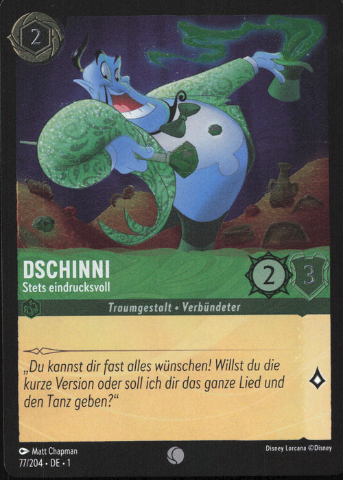 Dschinni - Stets eindrucksvoll 1TFC-077 Common Deutsch