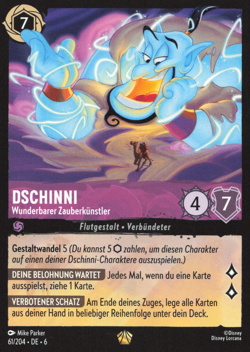 Dschinni - Wunderbarer Zauberkünstler 6AZS-061 Legendary Deutsch