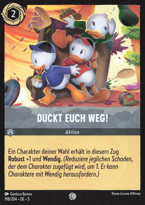 Duckt euch weg! 5SSK-198 Common Deutsch