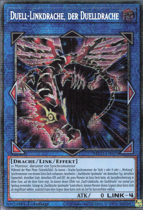 Duell-Linkdrache, der Duelldrache MP25-DE039 Starlight Rare Deutsch
