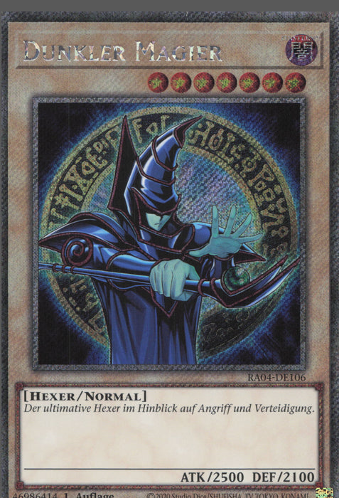 Dunkler Magier (V.4) RA04-DE106 Platinum Secret Rare Deutsch