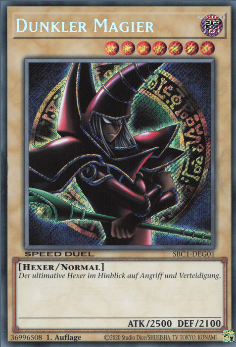 Dunkler Magier (V.4) SBC1-DEG01 Secret Rare Deutsch