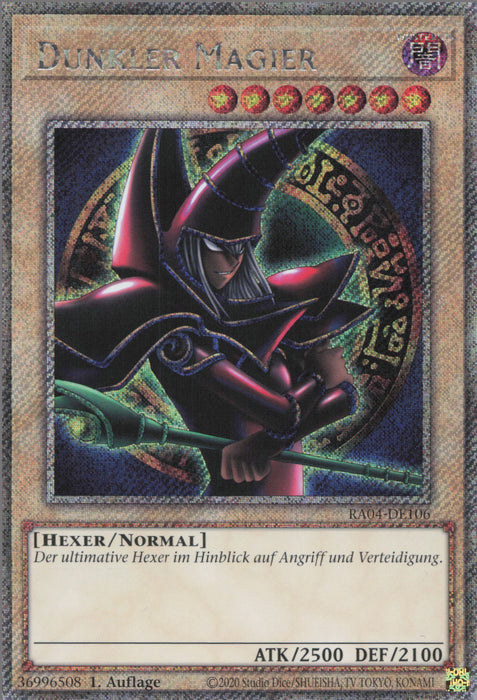 Dunkler Magier (V.5) RA04-DE106 Platinum Secret Rare Deutsch