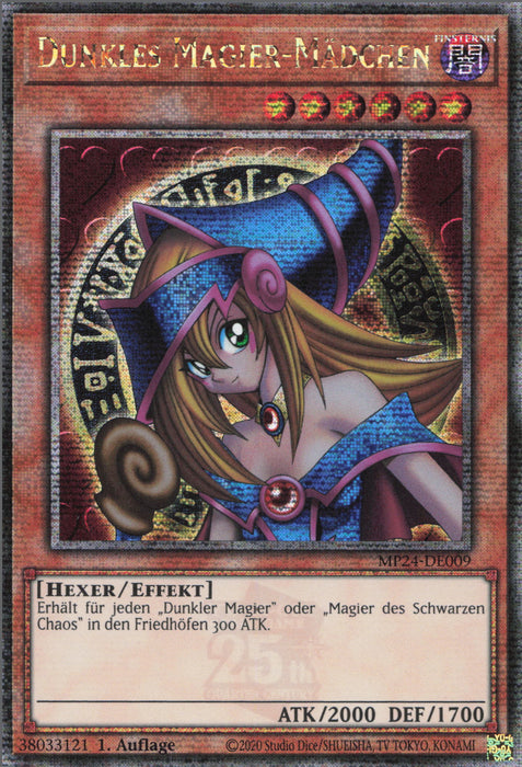 Dunkles Magier-Mädchen (V.2) MP24-DE009 Quarter Century Secret Rare Deutsch