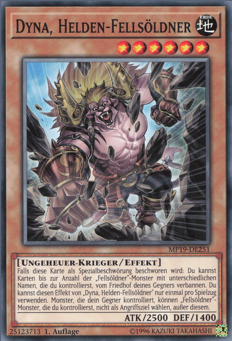 Dyna, Helden-Fellsöldner MP19-DE251 Common Deutsch