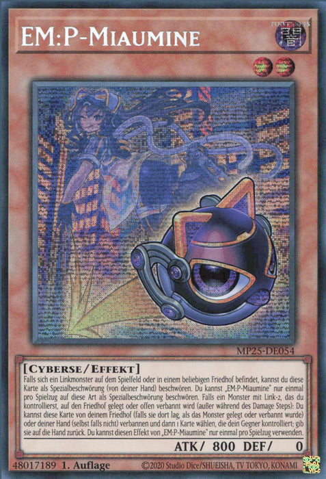 EM:P-Miaumine MP25-DE054 Secret Rare Deutsch
