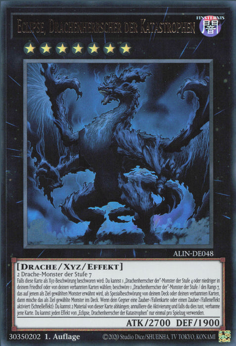 Eclipse, Drachenherrscher der Katastrophen ALIN-DE048 Ultra Rare Deutsch