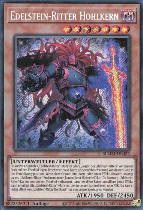 Edelstein-Ritter Hohlkern BLMM-DE022 Secret Rare Deutsch