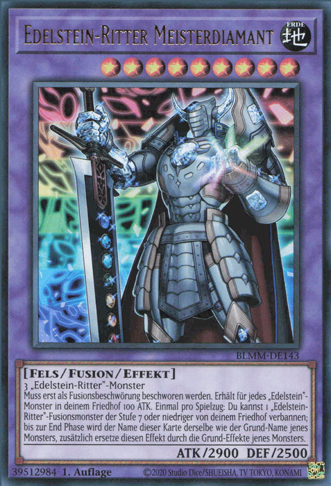 Edelstein-Ritter Meisterdiamant BLMM-DE143 Ultra Rare Deutsch