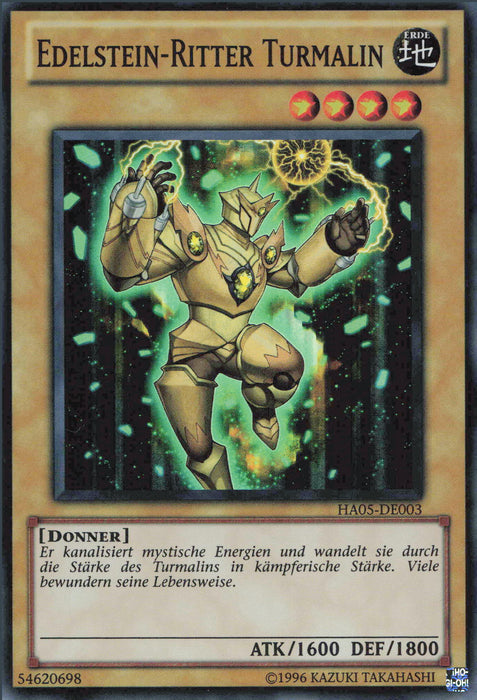 Edelstein-Ritter Turmalin HA05-DE003 Super Rare Deutsch