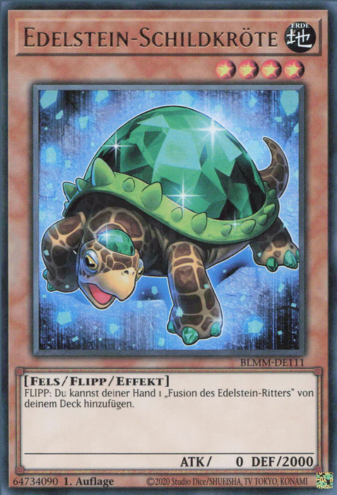 Edelstein-Schildkröte BLMM-DE111 Ultra Rare Deutsch