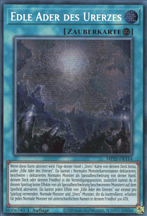 Edle Ader des Urerzes MP25-DE114 Secret Rare Deutsch