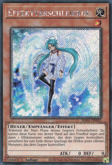 Effektverschleierin (V.4) RA01-DE003 Platinum Secret Rare