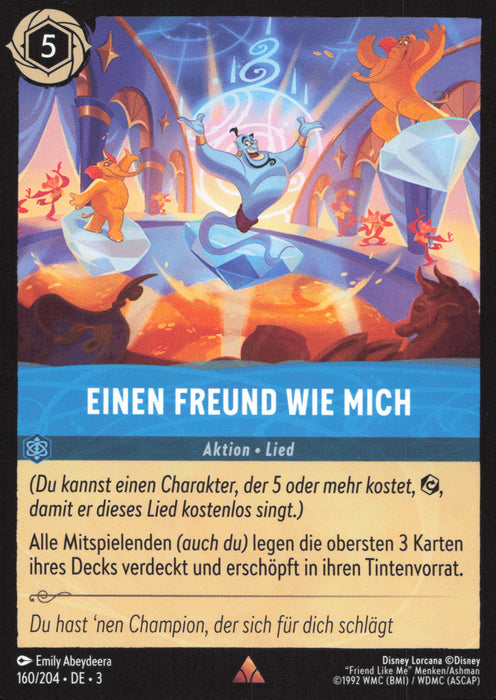 Einen Freund Wie Mich 3INK-160 Rare Deutsch