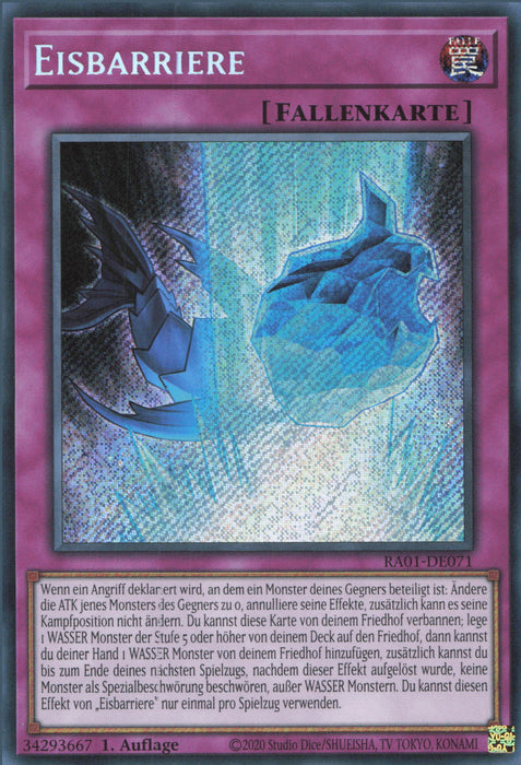 Eisbarriere (V.3) RA01-DE071 Secret Rare