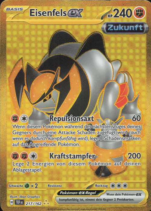 Eisenfels ex TEF-217 Secret Rare Deutsch