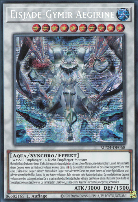 Eisjade-Gymir Aegirine MP24-DE068 Secret Rare Deutsch