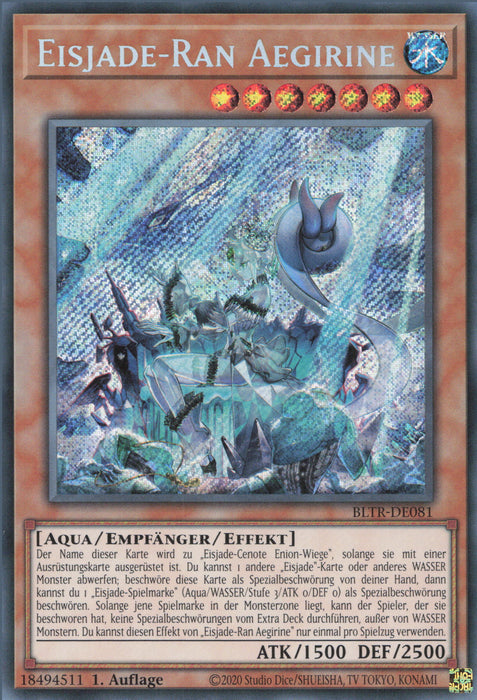 Eisjade-Ran Aegirine BLTR-DE081 Secret Rare Deutsch