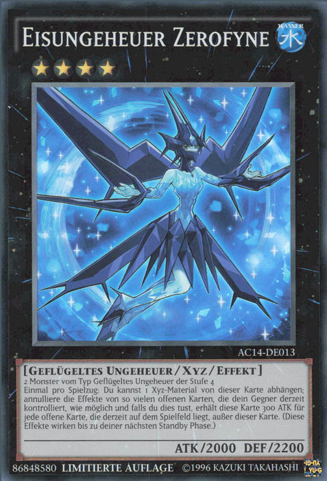 Eisungeheuer Zerofyne AC14-DE013 Super Rare Deutsch
