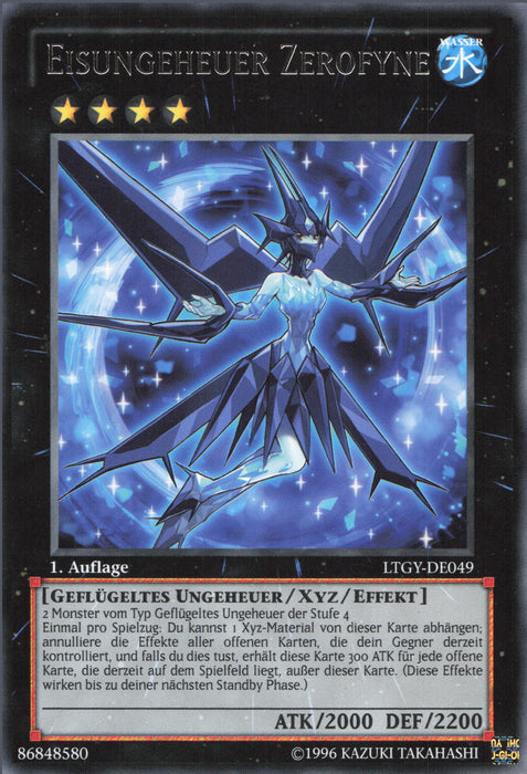 Eisungeheuer Zerofyne LTGY-DE049 Rare