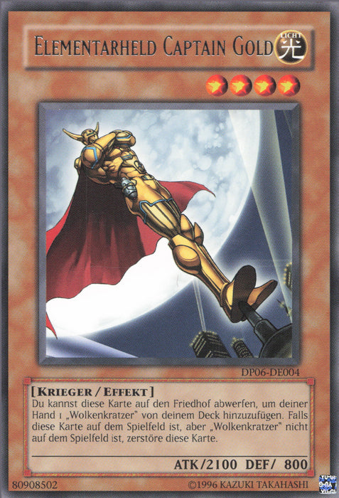 Elementar-HELD Captain Gold DP06-DE004 Rare