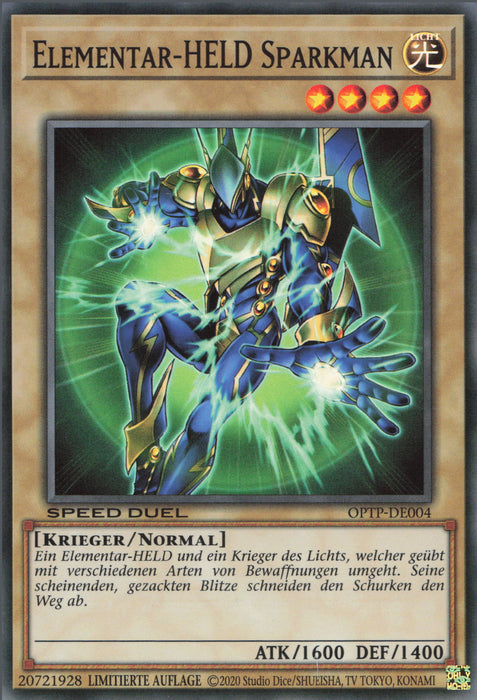 Elementar-HELD Sparkman OPTP-DE004 Super Rare Deutsch