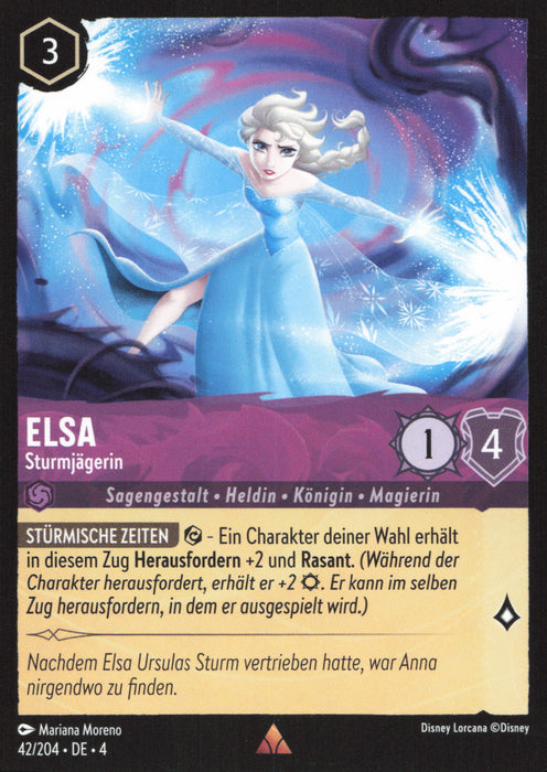 Elsa - Sturmjägerin 4URS-042 Rare Deutsch