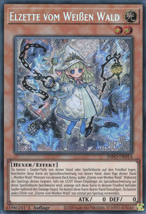 Elzette vom Weißen Wald (V.1) INFO-DE014 Secret Rare Deutsch