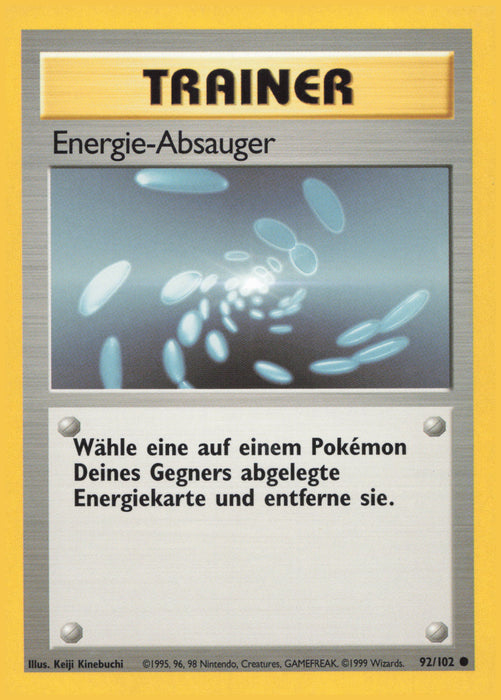 Energie-Absauger BS-92 Common Deutsch