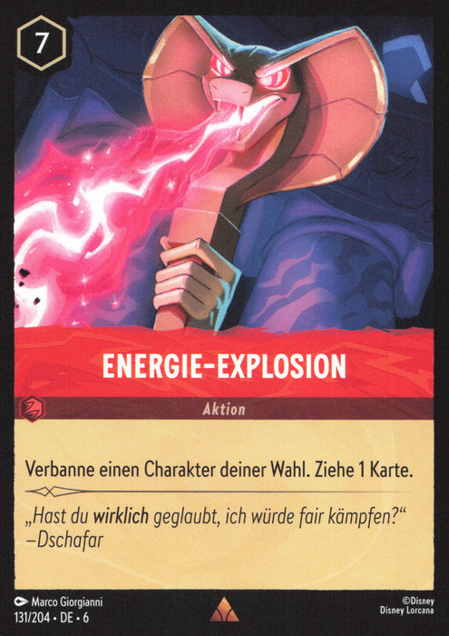 Energie-Explosion 6AZS-131 Rare Deutsch