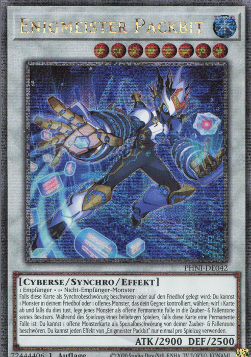 Enigmeister Packbit (V.2) PHNI-DE042 Quarter Century Secret Rare Deutsch