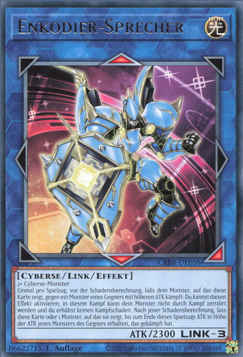 Enkodier-Sprecher (V.1) CRBR-DE058 Rare Deutsch